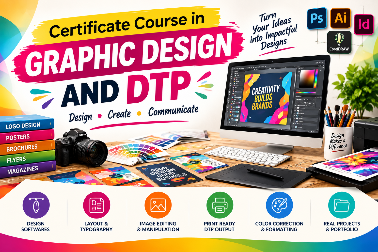 Certificate Course in Graphic Design and DTP