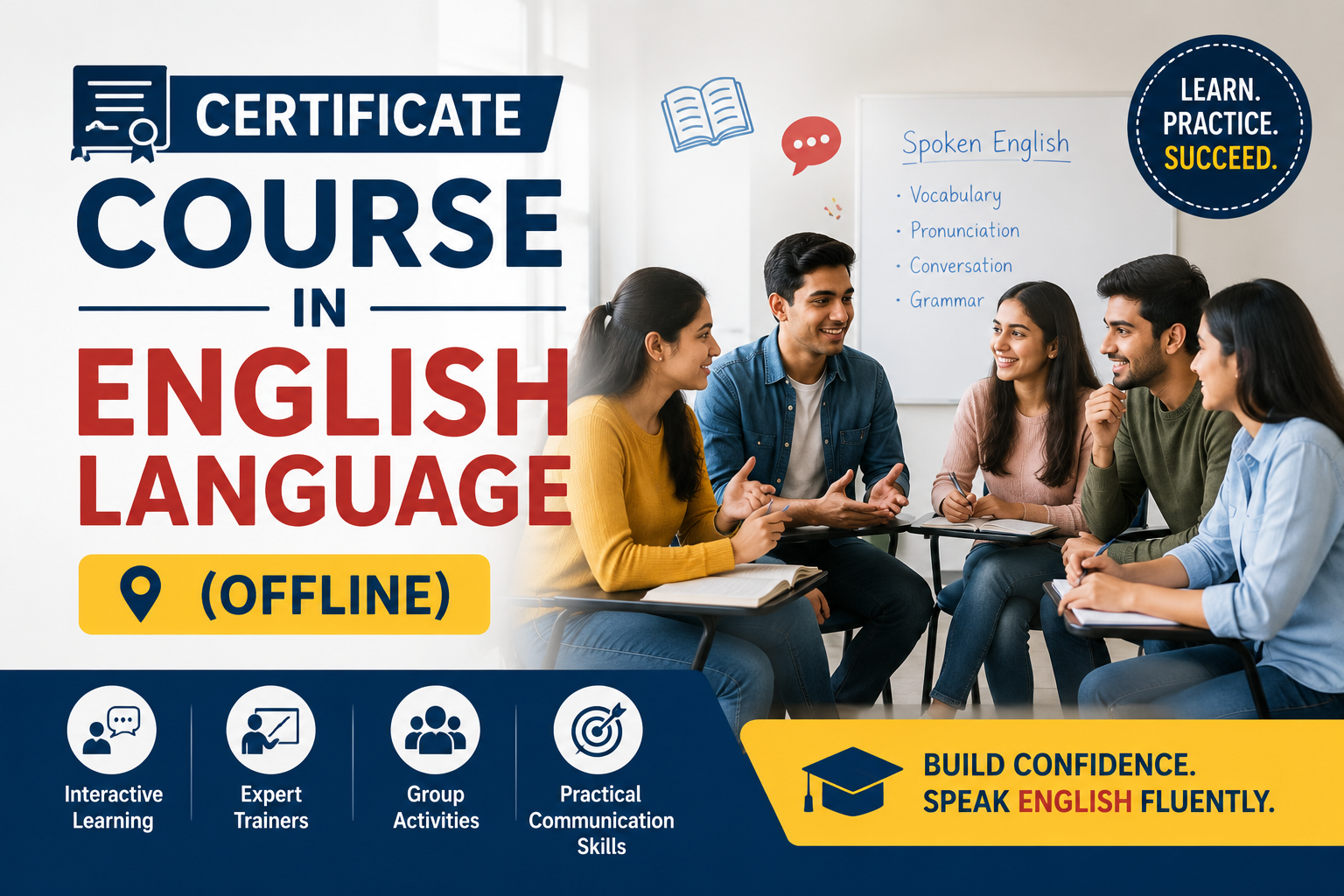 Certificate Course in English Language (Offline)