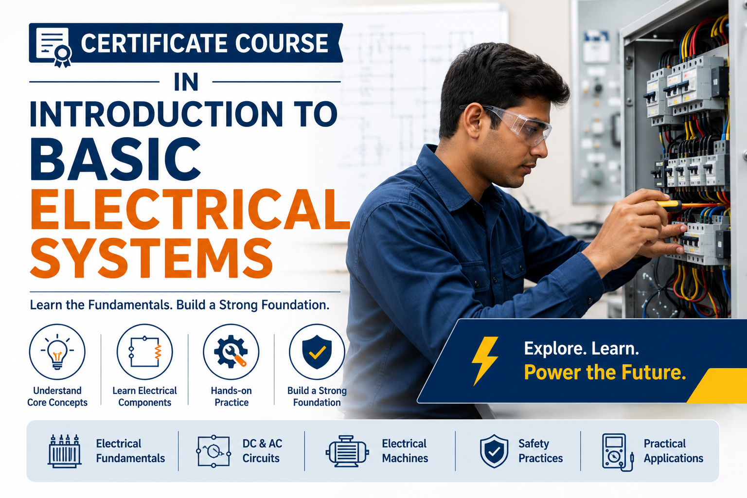 Certificate Course in Introduction to Basic Electrical Systems